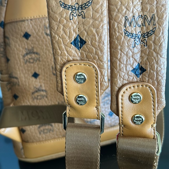 MCM Stark Studded Visetos Backpack - Picture 16 of 16